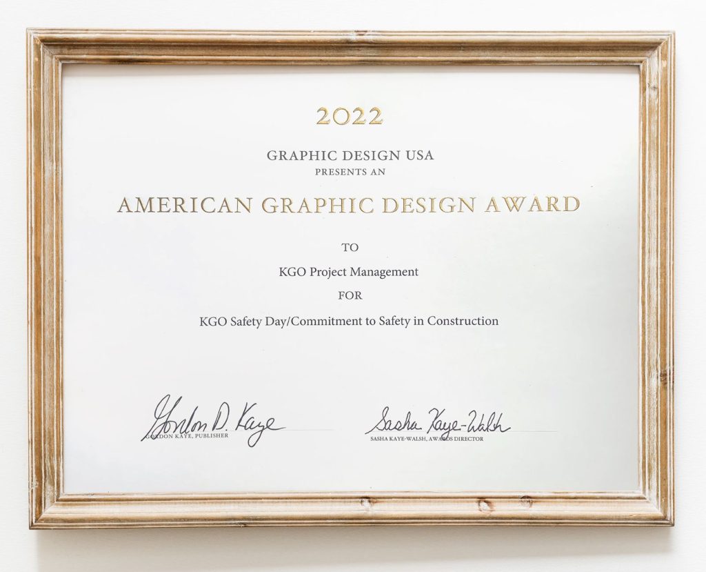 KGO Graphic Design Award